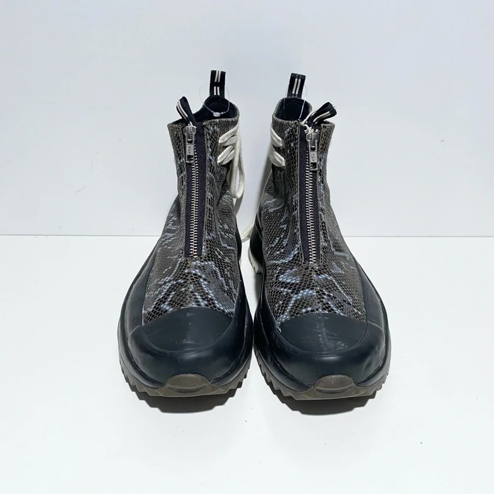 ConverseRun Star‎ Hike 'Black Snakeskin' Stylish Women's Snake Print Ankle Boots